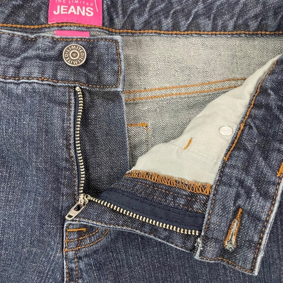 The Limited Jeans Cassidy Women's Embellished Pockets Dark Wash Bootcut Sz 8‎ - Picture 4 of 10